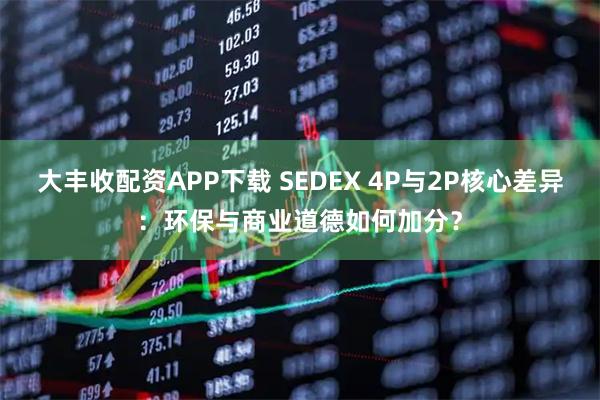 大丰收配资APP下载 SEDEX 4P与2P核心差异：环保与商业道德如何加分？