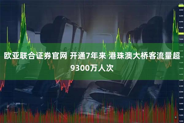 欧亚联合证券官网 开通7年来 港珠澳大桥客流量超9300万人次